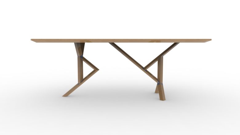 geometer dining table vaggelis pappas furniture design